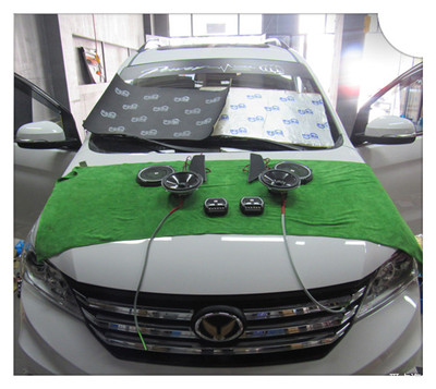 濰坊汽車音響升級體驗 為北汽幻速H3注入靈魂，JBL GTO-608C搭配兩門隔音實錄